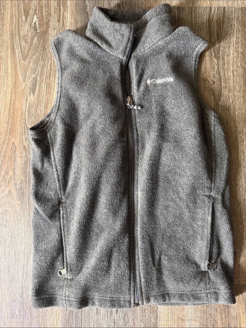 Columbia Kids Gray Fleece Vest